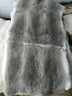 Prawdziwe prawdziwe futro królicze koc narzuta dywan dywan 55 * 110cm