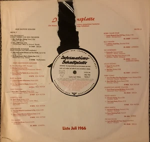 ♫ 12" INFO LP 1966 WILLIE MITCHELL Bobby Fuller Four DON CHERRY Como MU 96 EX ♫ - Bild 1 von 1