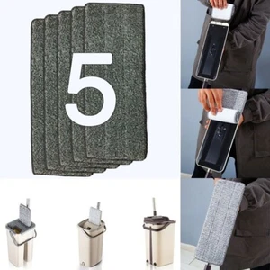 5x Microfiber Replacement Mop Cloth Flat Mop Towels Mop Tool Head Spray Mop Pads - Picture 1 of 12