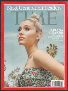 Time Magazine 2018 Ariana Grande Next Generation Leaders Weeknd NO LABEL Rare! - Picture 1 of 4