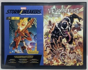 Venomverse Reborn & Spider-Punk Wall Art Framed 11”x 14” - Picture 1 of 4