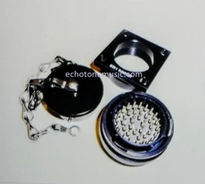 Whirlwind W1CM Chassis Mount 39 Pin Multi Pair Connector Gold Contacts - Picture 1 of 2