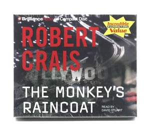 The Monkey's Raincoat by Robert Crais 5 Compact Disc Audio Book - Imagen 1 de 4