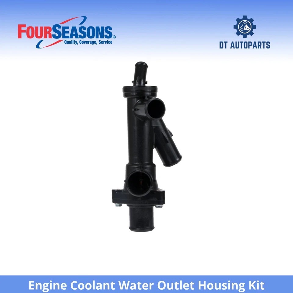 Kit de carcaça de saída de água líquido refrigerante motor Mazda Tribute 3.0L V6 2008 4 estações - Imagem 1 de 4