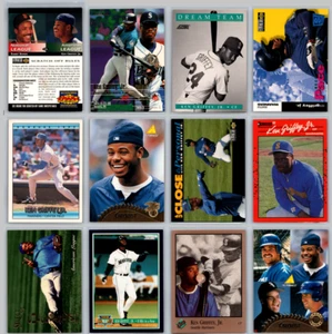 Ken Griffey Jr. lot of 12 - No Duplicates - Seattle Mariners - Picture 1 of 14