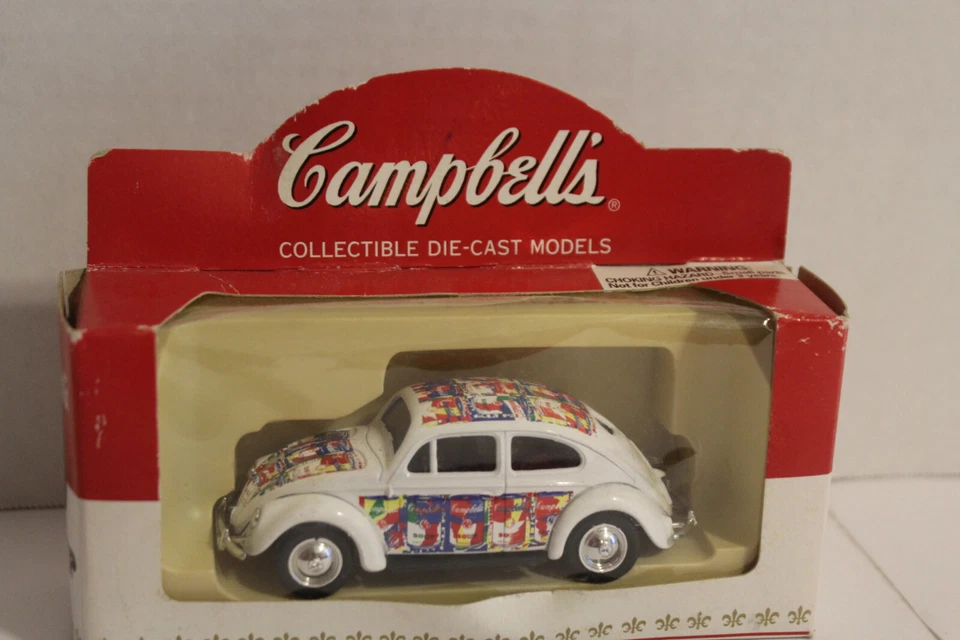 Campbell's Soup 1952 VW Bettle Collectable Die Cast car Pop Art  - Image 1 of 1