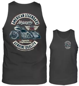 American Legendary Bikers Vintage Classic Motorrad Grafik Tank Top - Bild 1 von 8
