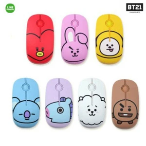BTS BT21 Official Authentic Goods Wireless Silent Mouse by LINEFRIENDS - Zdjęcie 1 z 16