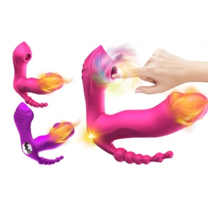 Wonderful 3 in 1 G spot Clit Stimulating Vibrator & 14 Speeds - Picture 1 of 7