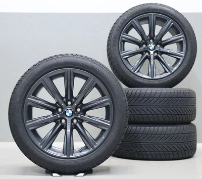 Original BMW 5er G30 G31 18 Zoll Winterreifen 684 Winterräder Felgen DOT21 TOP. - Bild 1 von 4