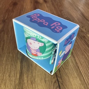 Peppa Pig Tasse & Schlüsselanhänger Set My Grandad Is The Greatest ABD Ltd Neu & Originalverpackt 2003 - Bild 1 von 7