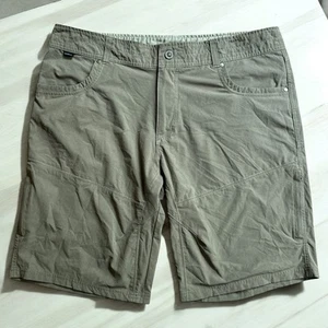 Kuhl Cargo Shorts Mens Sz 40 Green Outdoor Hiking Travel Casual - Picture 1 of 11
