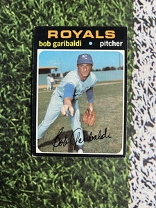 1971 Topps Baseball Bob Garibaldi #701 EX Condition Low Cost Shipping  - Picture 1 of 2