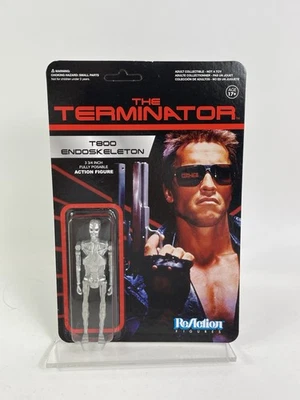 Funko Super 7 T800 Terminator Endoskeleton ReAction 3 3/4 Inch Action Figure NIP - Image 1 of 2