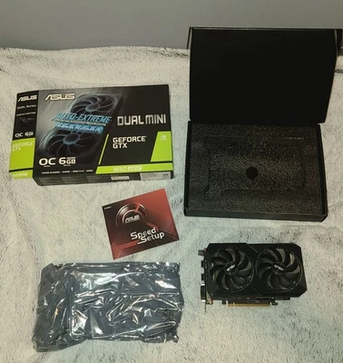 gtx 1660 super dual mini 6 GB graphics card - Image 1 of 4