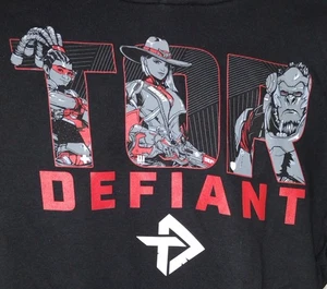 Toronto Defiant Overwatch League Hoodie Herren Größe Large schwarz von Fanatics neu mit Etikett - Bild 1 von 7