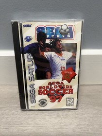 Sega SATURN Worldwide Cup Soccer 97 Sealed Brand New US Version video game 