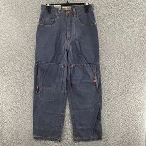 VINTAGE Pepe London Jeans Boys Youth 18 (29x29) Gray Cargo Baggy Loose Y2K - Picture 1 of 16
