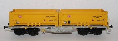 Rocky Rail 40102 SGMMNS Carrier with 2 Excavation Containers "Stuttgart 21" H0 1:87 - Image 1 of 4