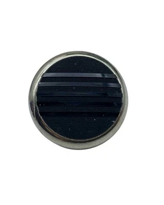 Bottone Tondo in Metallo Argento – Linea 24 | Ø 15 mm 16515-24-A - Immagine 1 di 3