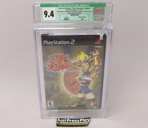 Jak & Daxter: Precursor Legacy PS2 1st Print w/Sec. Sticker CGC Graded Q9.4 A++! - Picture 1 of 9