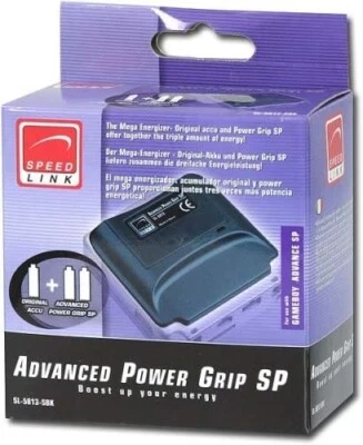 Game Boy Advance SP Nintendo SL-5813-SBK Advanced Power Grip SP - Bild 1 von 2