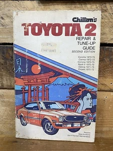 1970-1975 Chilton Toyota 2 Repair And Tune Up Guide Manual - Picture 1 of 6