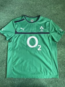 Irland Rugby Trikot Herren XXL grün weiß IRFU Puma irische Nationalmannschaft O2 - Bild 1 von 5