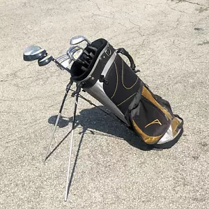 Acuity 10 Club Starter Set w/ Golf Bag - irons fairway driver wood K20 stainless - Picture 1 of 15
