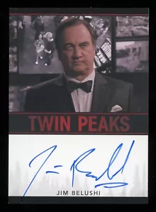 2018 Twin Peaks Limited Event Jim Belushi as Bradley Mitchum Autograph Auto - Picture 1 of 2
