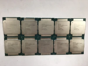 Lot of 10 - Intel Xeon E5 - 2680 V3 / SR1XP 2.50GHz 30MB 12-Core CPU LGA 2011 - Picture 1 of 2
