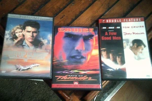 TOP GUN/A FEW GOOD MEN/JERRY MAGUIRE/DAYS OF THUNDER/Tom Cruise 4-Film DVDs - Picture 1 of 1