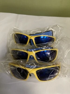 Gafas de sol Kyle Busch # 18 Nascar amarillas (caja de 12) protección UV Foto 1 de 2