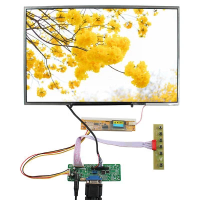 15.4inch 1280x800 TFT LCD Screen VGA LCD Controller Board DIY LCD monitor - Image 1 of 4