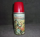 Vintage 1950s Holtemp Davy Crockett American Bottle Thermos 2066 No Lunchbox