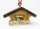 German Bavarian Style House Chalet Cottage Flower Germany Wooden Wood Ornament