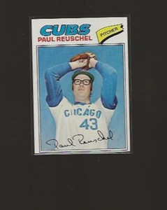 1977 TOPPS PAUL REUSCHEL #333 NRMT HIGH GRADE