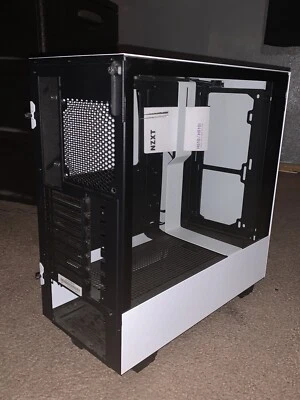 NZXT H510 Compact ATX Mid-Tower PC Gaming Case - White/Black (Clean) - Image 1 of 2