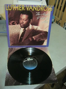 Luther Vandross ~ The Night I Fell In Love [LP] EPIC 1985    **EUC** - Picture 1 of 2