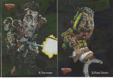 2007 Topps Hollywood Zombies Foil Choice #13,14 Pachino