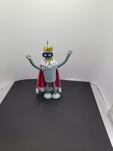 TOYNAMI FUTURAMA SERIES 5 SUPER KING BENDER FIGURE ROBOT SANTA BUILD-A-BOT - Picture 1 of 3