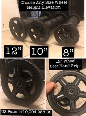 Rodillo de espuma TriggerPoint 26” + Kit adaptador patentado de rueda de 8” 10” 12” / Theragun Foto 1 de 4