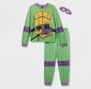 Pantalones de pijama de cintura elástica Donatello Teenage Mutant Ninja Turtles talla S SOLO - Imagen 1 de 3