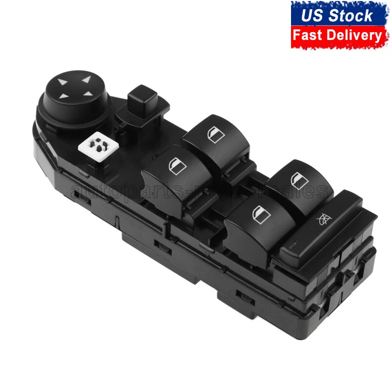 Interruptor de ventana eléctrica principal del lado del conductor delantero para BMW X3 2005-2010 61313414354 Foto 1 de 4