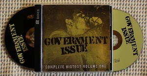 GOVERNMENT ISSUE Complete History Vol 1 DR STRANGE 2CD Hardcore Punk 80 Tracks! - Foto 1 di 1