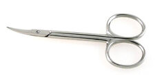 100 Cuticle Scissors 3.5" Curved Blades Fine Point Nail Care Beauty Implements