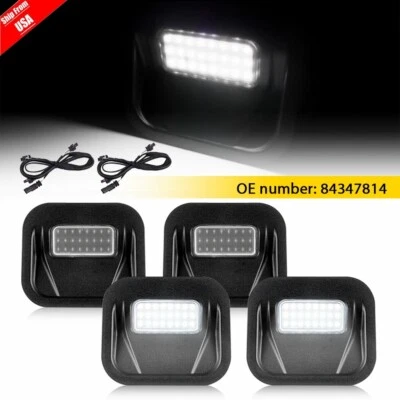 4x Tailgate Step Light for GMC Sierra 1500 Sierra 2500 HD Sierra 3500 HD 2019-21 - Image 1 of 4