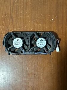 Xbox 360 Original Dual 7 Blade Fan X807581-001 Replacement Part OEM 3 Pin - Picture 1 of 4