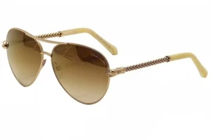 ROBERTO CAVALLI Syrma 976S 28G Gold Piloten Sonnenbrille Gestell 61-12-135 - Bild 1 von 3