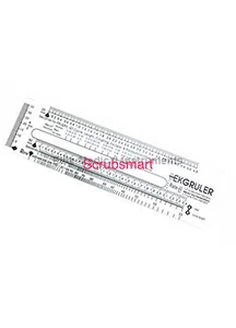Brand New EKG ECG RULER Type 2 US seller Free Shipping - Picture 1 of 1